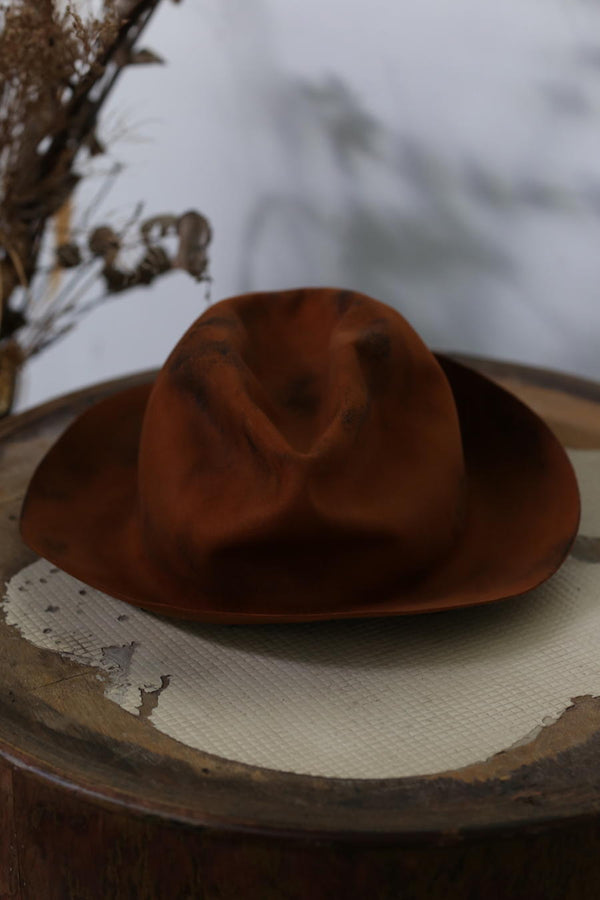 Horisaki can reshape multifunctional wide -brimmed hats BHSTR007 RUST HB